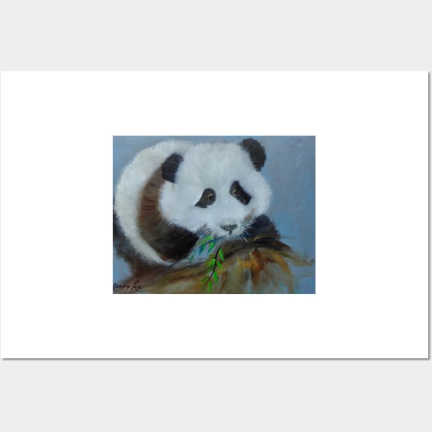 Baby Panda Wall Art by jennyleeandjim